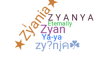 Becenév - Zyanya