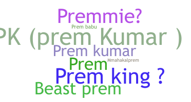 Becenév - Premkumar