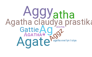 Becenév - Agatha