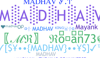 Becenév - Madhav