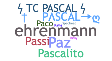 Becenév - Pascal