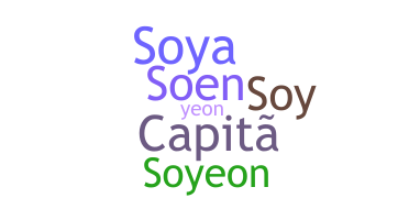 Becenév - Soyeon