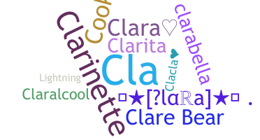 Becenév - Clara