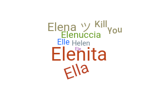 Becenév - Elena