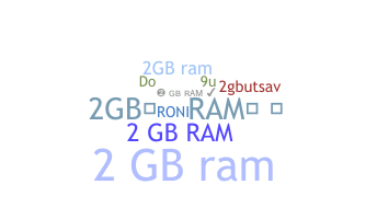 Becenév - 2GBRAM