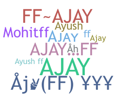 Becenév - Ajayff