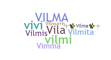 Becenév - Vilma
