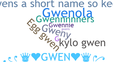 Becenév - gwen