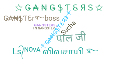 Becenév - Gangsters