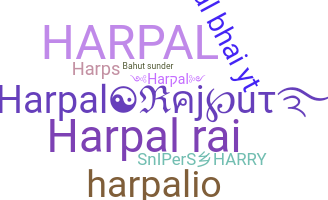 Becenév - Harpal
