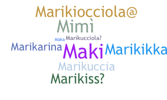 Becenév - Marika