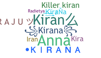 Becenév - Kirana