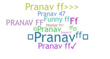 Becenév - Pranavff