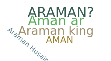 Becenév - Araman