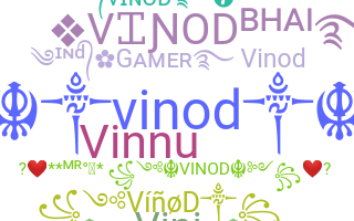 Becenév - Vinod