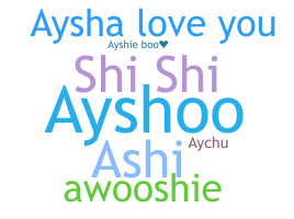 Becenév - Aysha