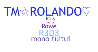 Becenév - Roland