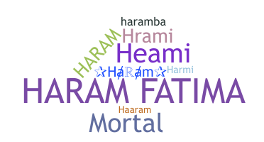 Becenév - Haram