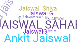 Becenév - Jaiswal