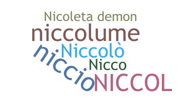Becenév - Niccol