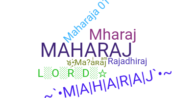 Becenév - Maharaj