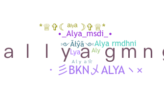 Becenév - Alya