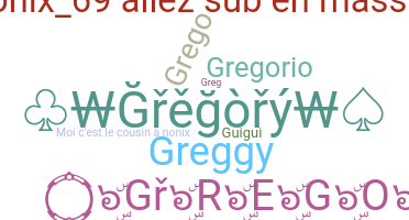 Becenév - Gregory