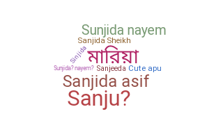 Becenév - Sanjida
