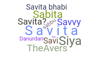 Becenév - Savita