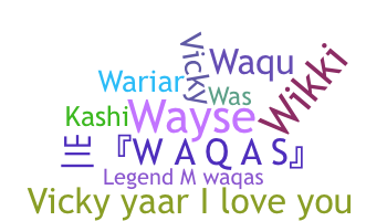 Becenév - Waqas