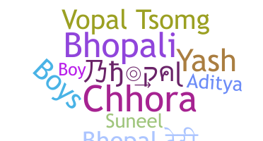 Becenév - Bhopal