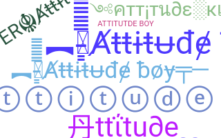 Becenév - Attitudeboy