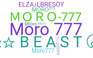 Becenév - MORO777