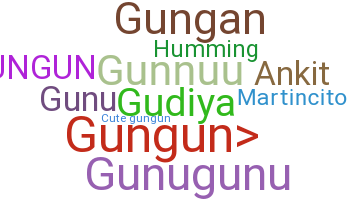 Becenév - Gungun
