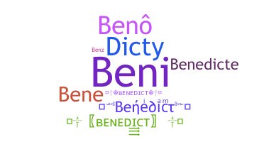 Becenév - Benedict