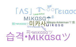 Becenév - Mikasa