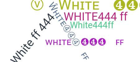 Becenév - white444Ff