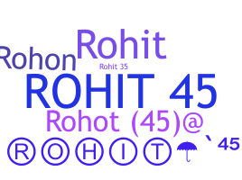 Becenév - Rohit45
