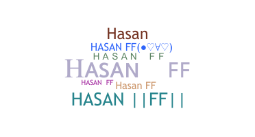 Becenév - Hasanff