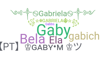 Becenév - Gabriela