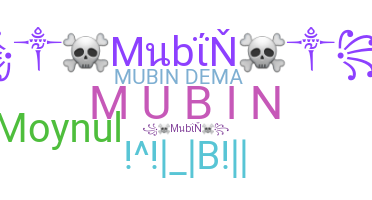 Becenév - Mubin