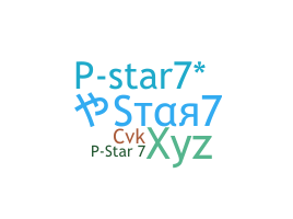 Becenév - PStar7