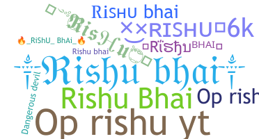 Becenév - Rishubhai