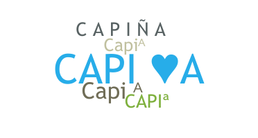 Becenév - Capia