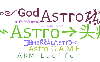 Becenév - Astro