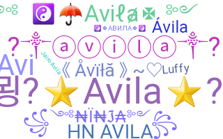 Becenév - Avila