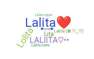 Becenév - Lalita