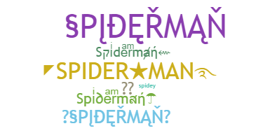 Becenév - spiderman