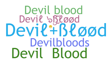 Becenév - devilblood