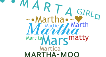 Becenév - Martha